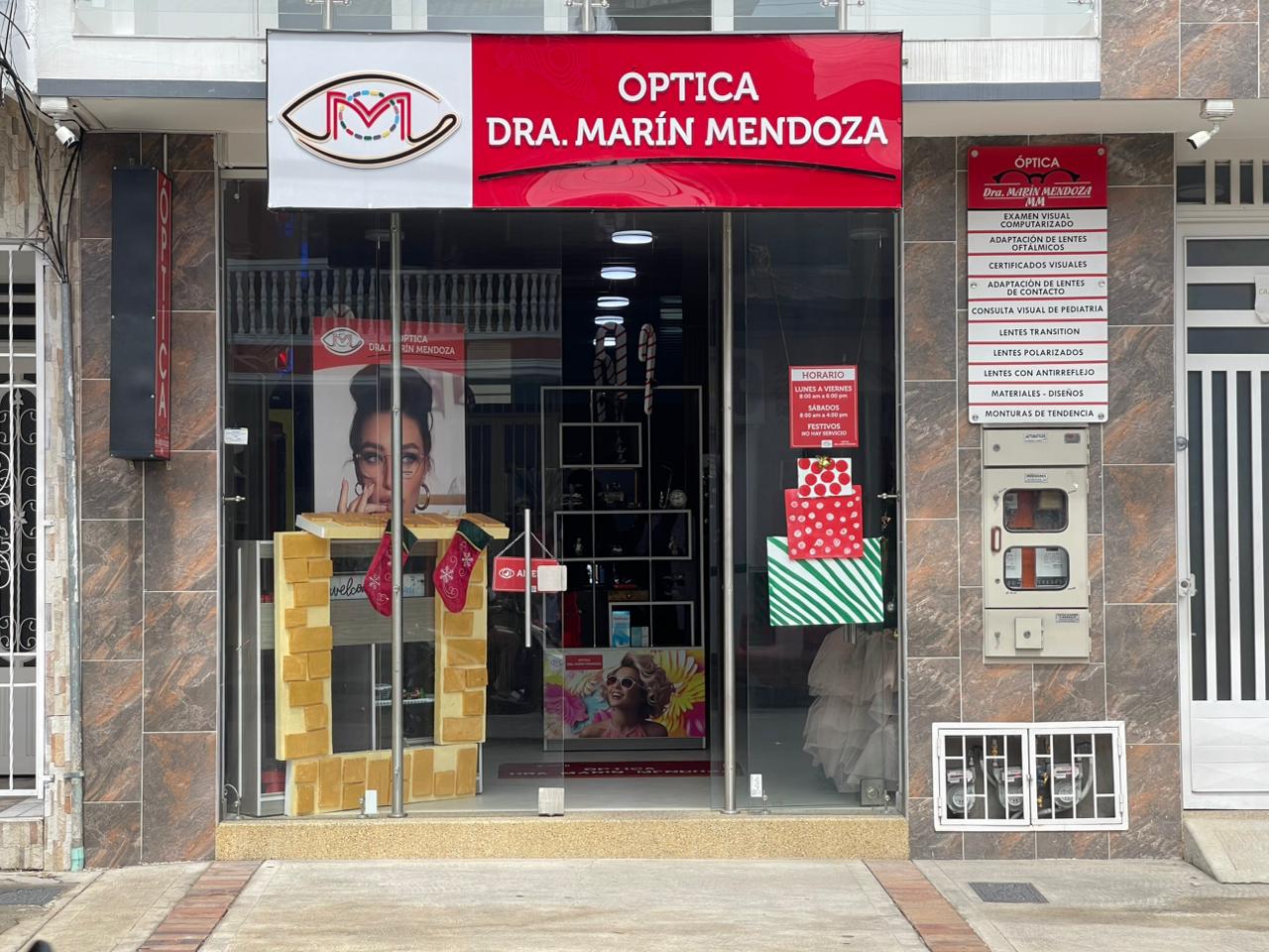 Fachada Óptica Dra. Marín Mendoza